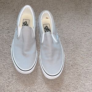New grey vans. Only wore once to a party!